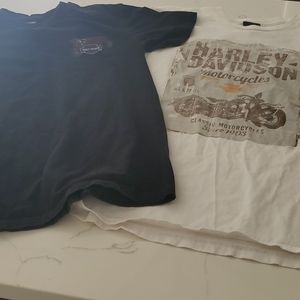 Pair of Harley Davidson T Shirt
